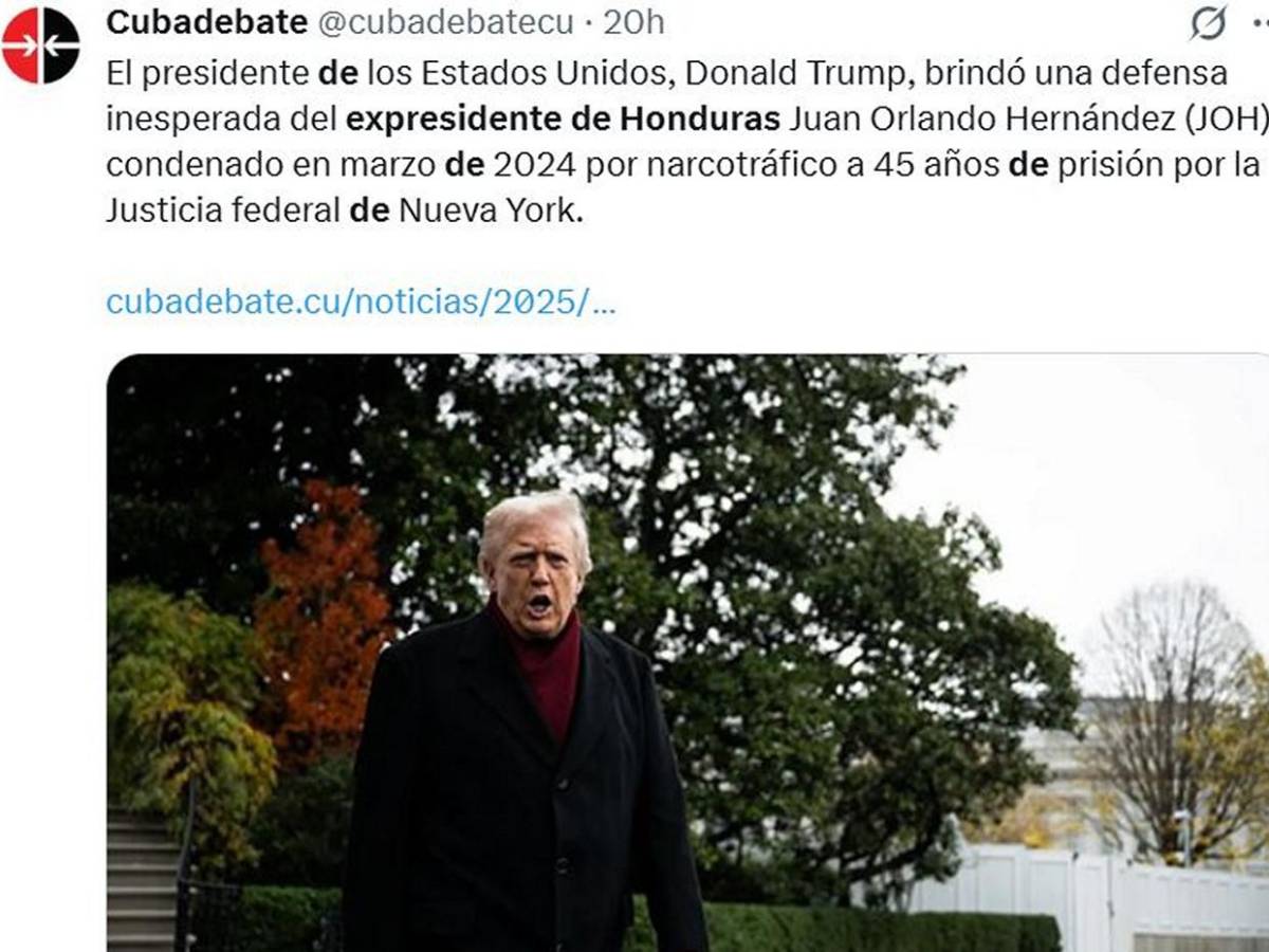 Ha quedado en libertad: Así informa el mundo que Juan Orlando Hernández salió de prisión