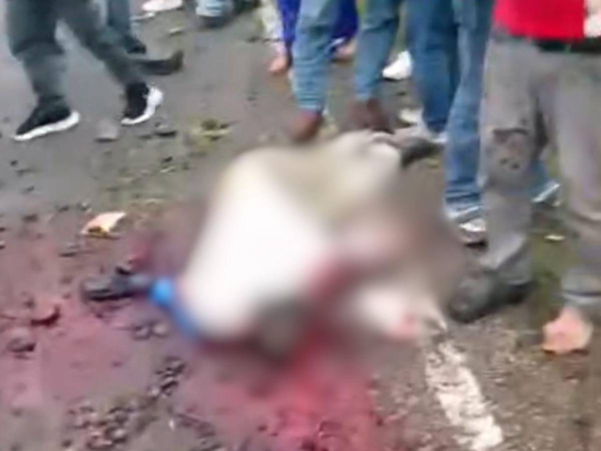 Rostros destrozados y personas debajo de las llantas: imágenes de tragedia en Santa Bárbara