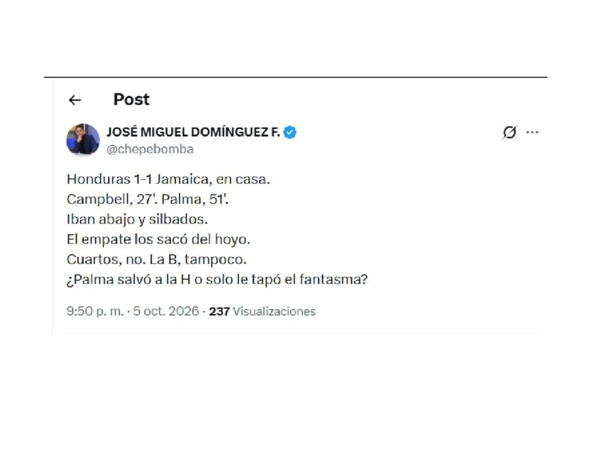 Fracaso: Carlos Pavón no perdona a jugadores de selección de Honduras