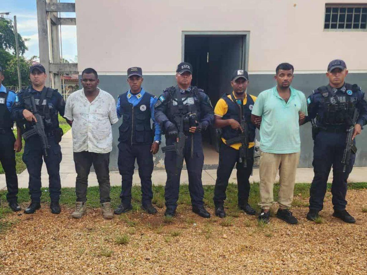 José y Dexer, presuntos asesinos del policía que murió en enfrentamiento en hospital