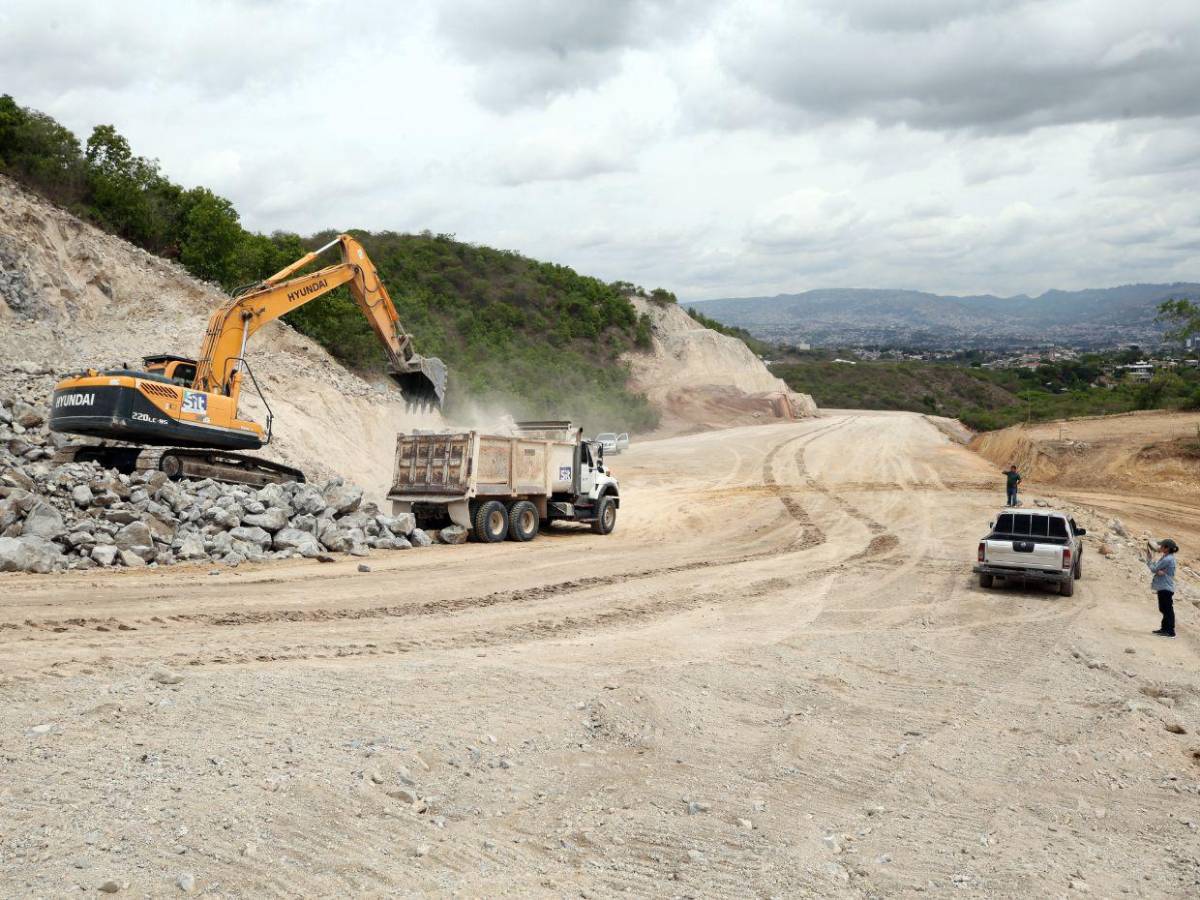 Así avanza el libramiento al sur de Tegucigalpa: obra alcanza un 8% de ejecución
