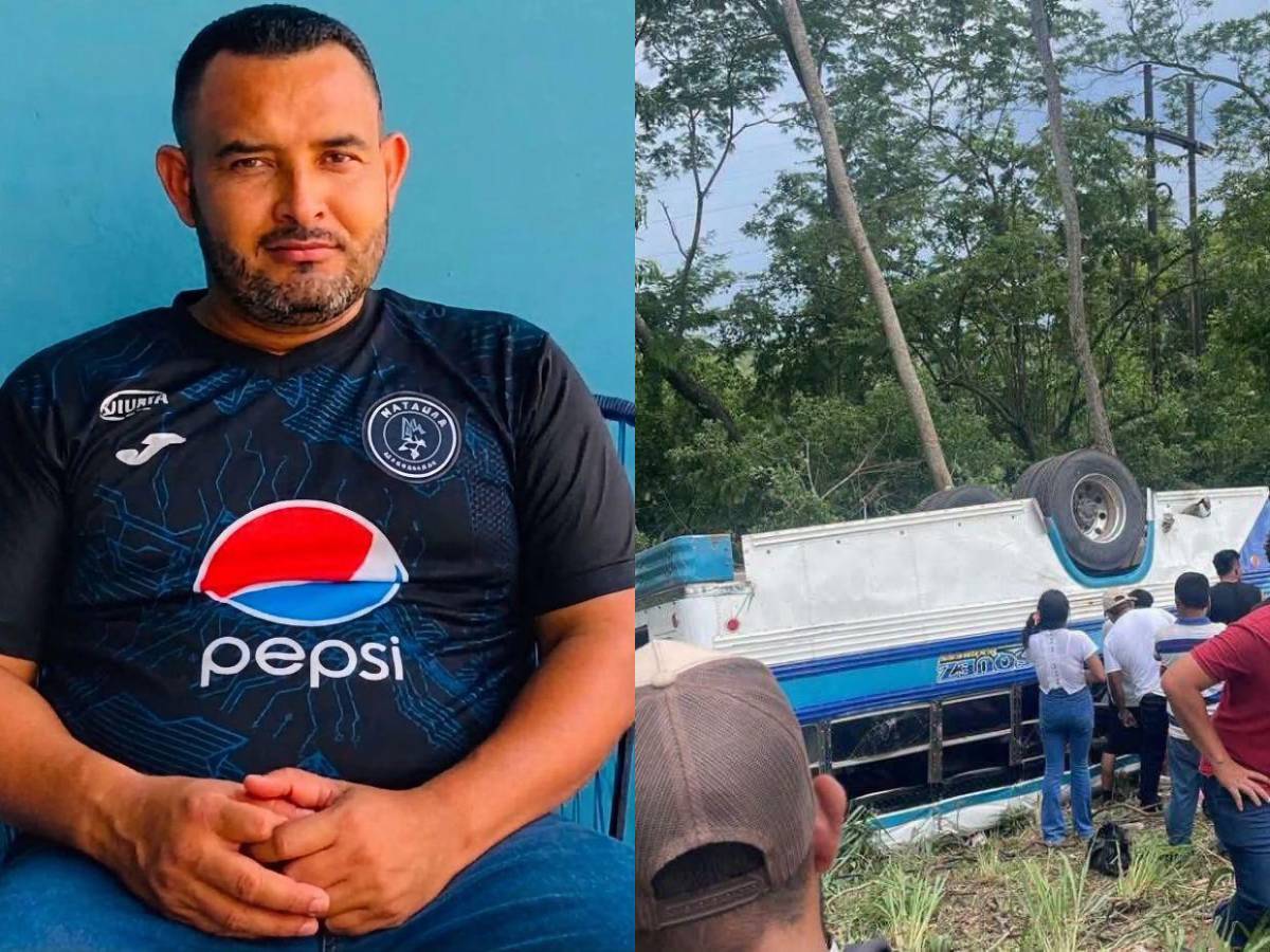 Tenía dos hijos menores: Santos Rivera, tercera víctima de la tragedia de autobús en Yoro