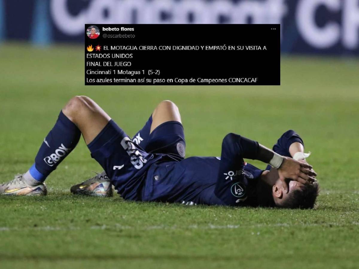 “Fracaso azul” Así reaccionó la prensa tras la eliminación de Motagua en Champions de Concacaf