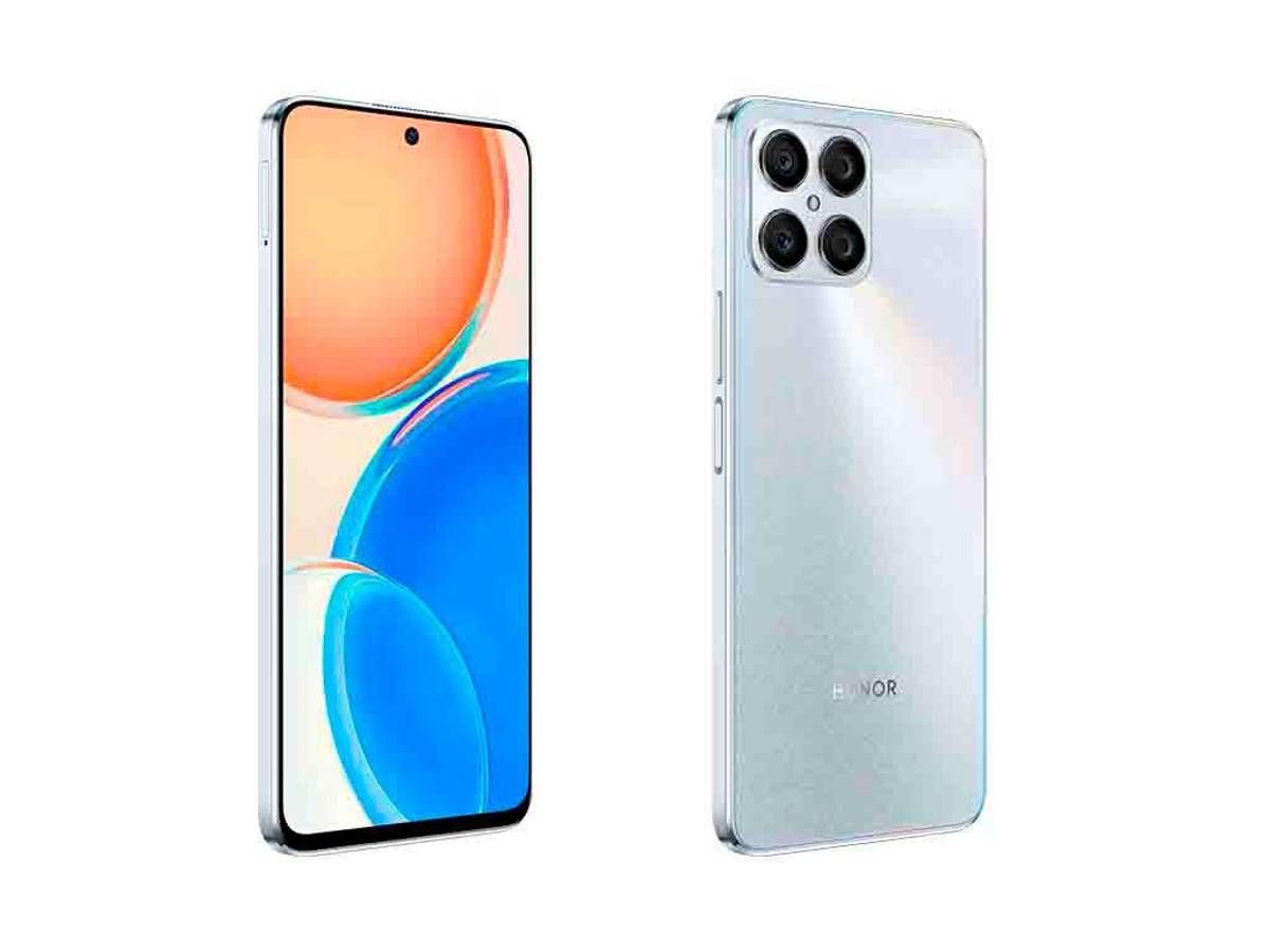 <i>HONOR X8, Con el sistema HONOR Wired SuperCharge de 22.5W.</i>