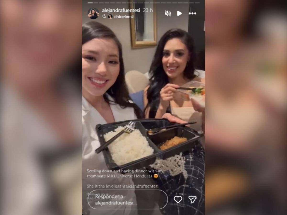 Así es Chloe Lim, la reina de belleza que comparte habitación con Miss Honduras Universo