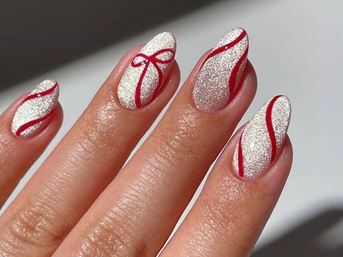 ¿Qué diseños de uñas para Navidad están en tendencia 2025?