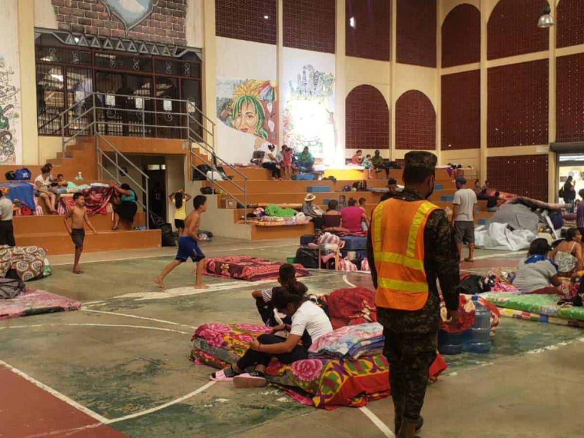Listado de albergues habilitados en Cortés ante la emergencia por lluvias