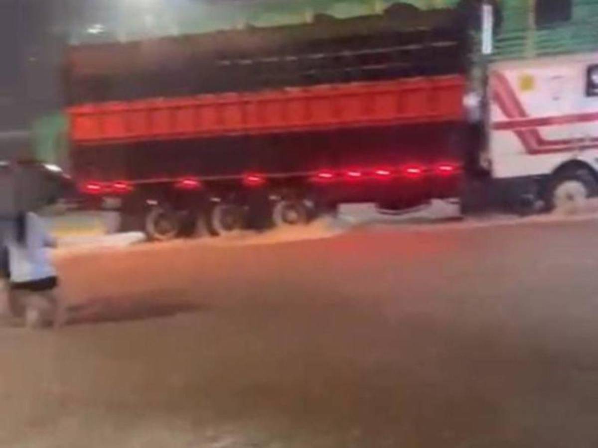 Dramáticas imágenes muestran los daños que dejaron las lluvias en la zona norte de Honduras