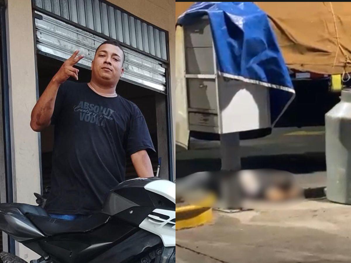 Sicarios lo acribillaron en una gasolinera: crimen de Maynor Duarte en Choluteca