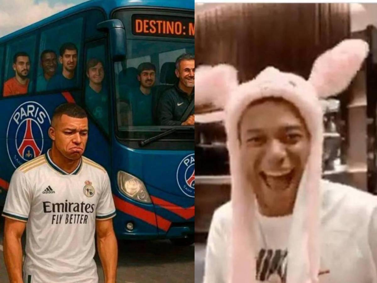 Burlas a Mbappé con divertidos memes luego de clasificación de PSG a la final de Champions
