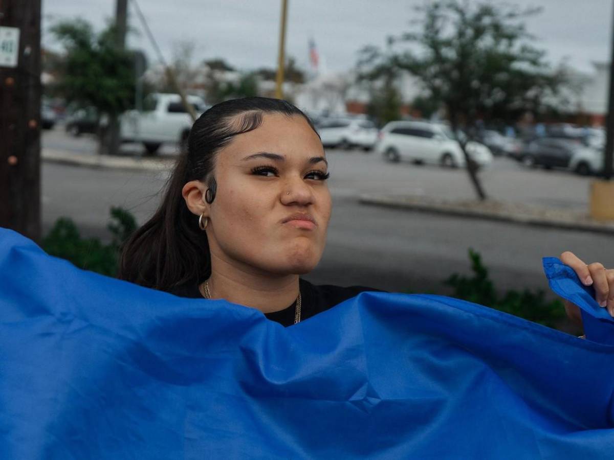 Hondureños protestan contra la represión migratoria en Kenner, Luisiana