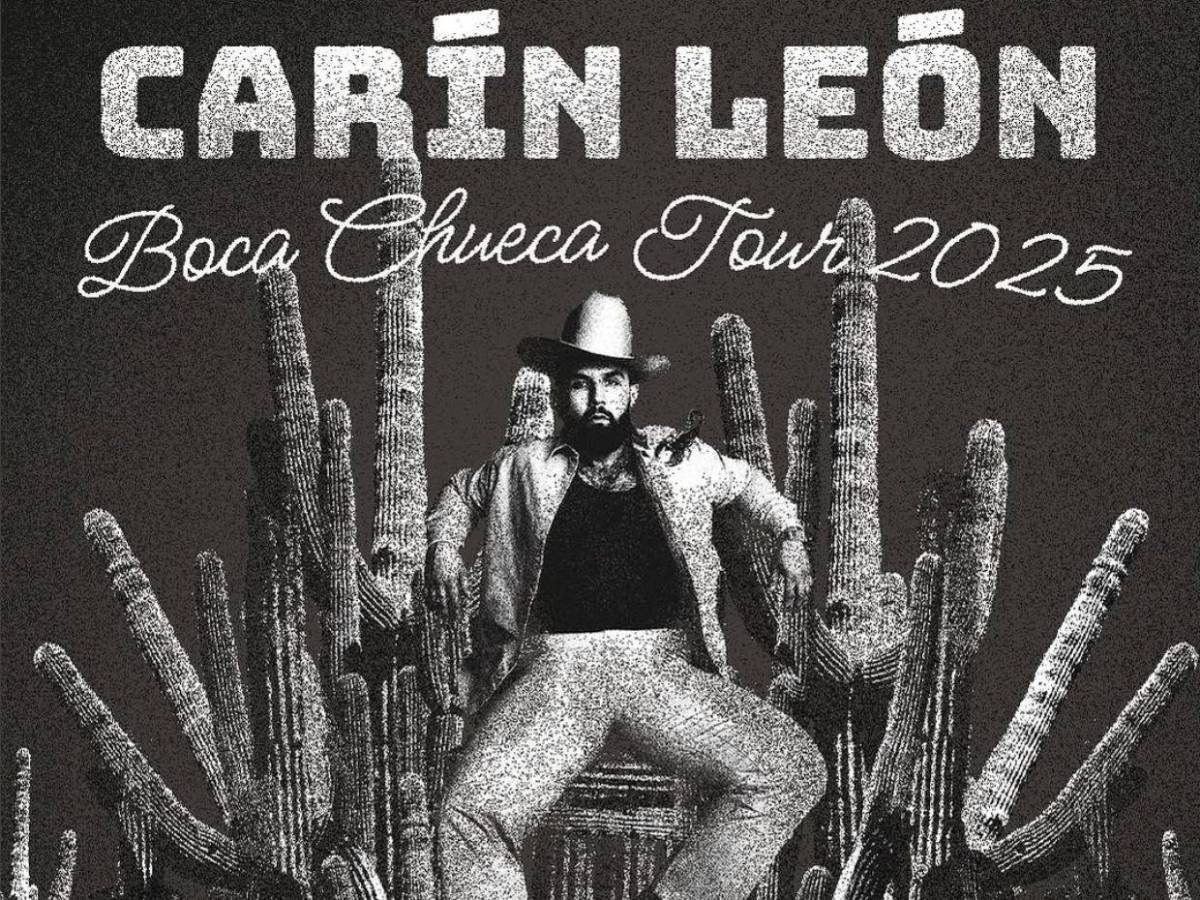Tegucigalpa recibirá a Carín León y su Boca chueca tour: aquí los detalles