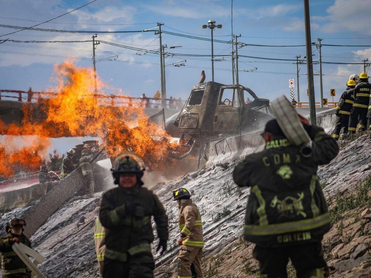 Explosión en CDMX: impactantes imágenes y seis muertos tras explosión de pipa de gas