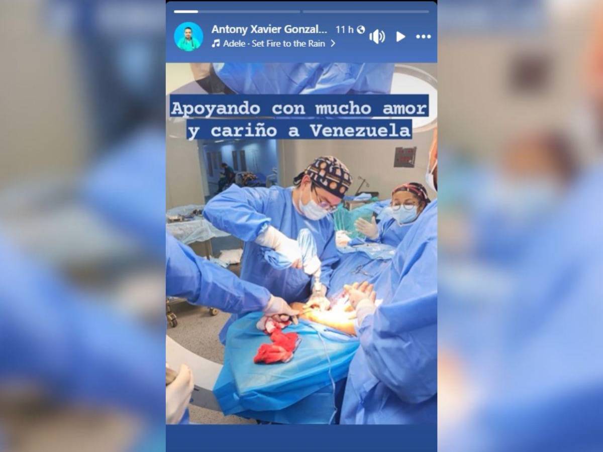 Anthony Xavier González, el médico hondureño que salva vidas tras terremoto en Venezuela