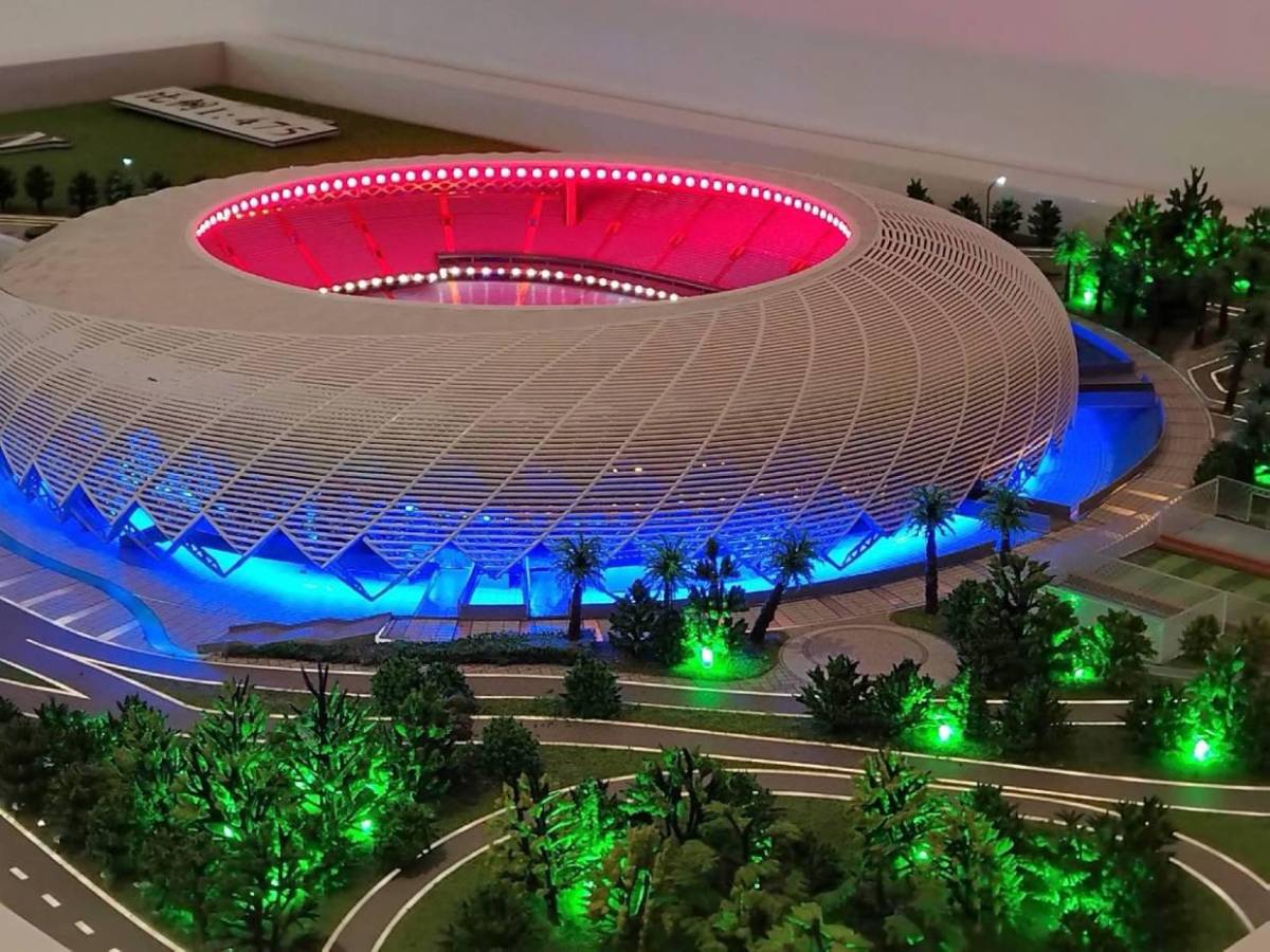 Construcción del estadio más grande de Centroamérica: Así avanza el moderno recinto en El Salvador