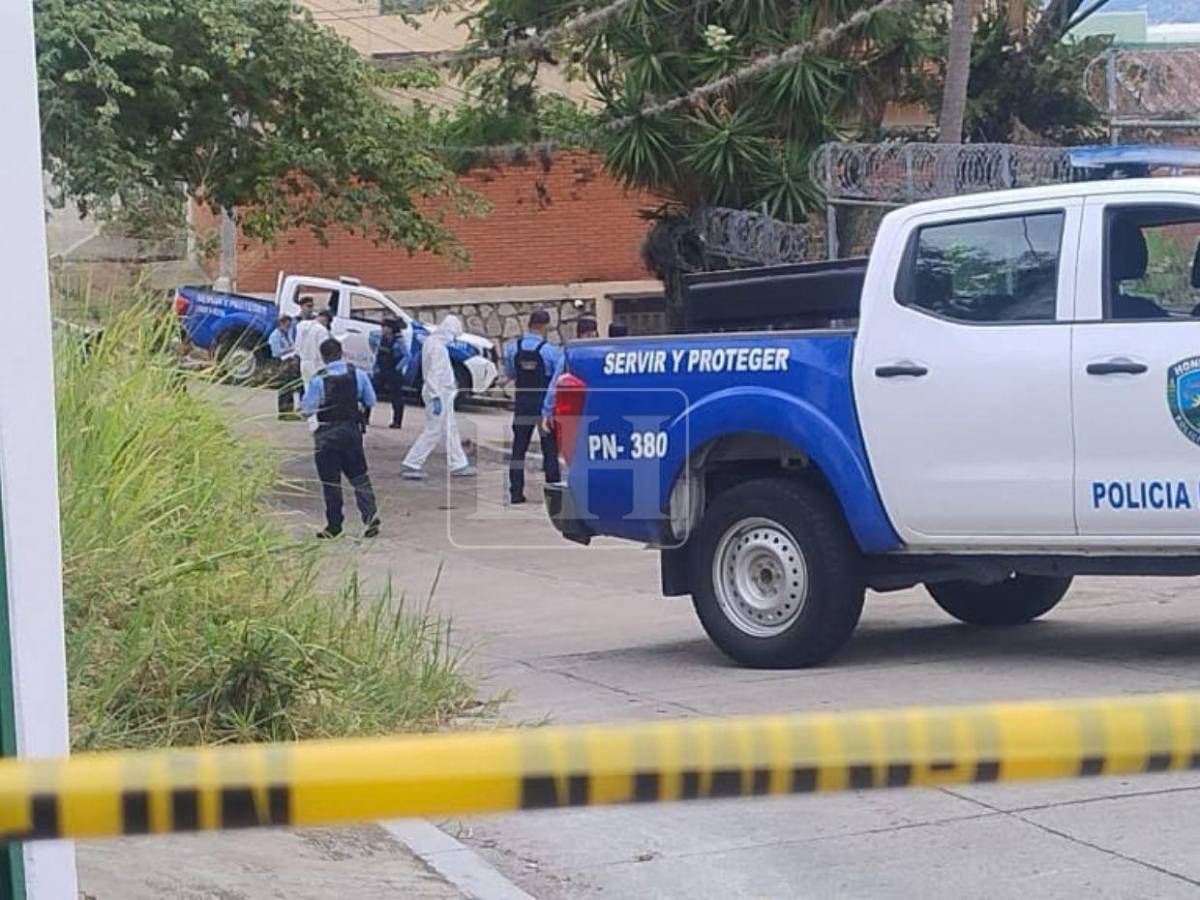 Entre dolor y llanto retiran el cuerpo de Kevin Cruz, joven que mataron en Comayagüela