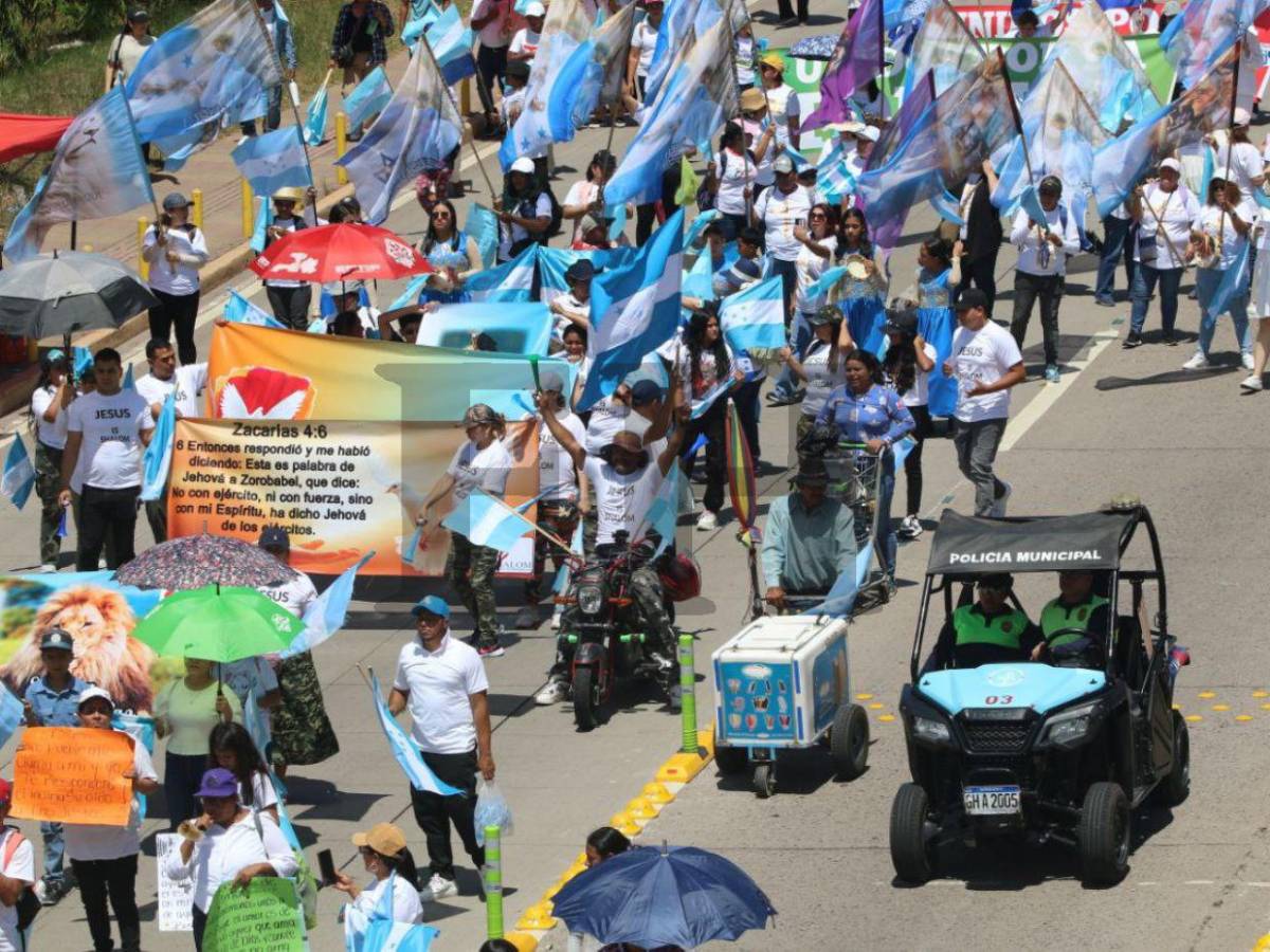 Iglesias listas para iniciar caminata por la paz de Honduras