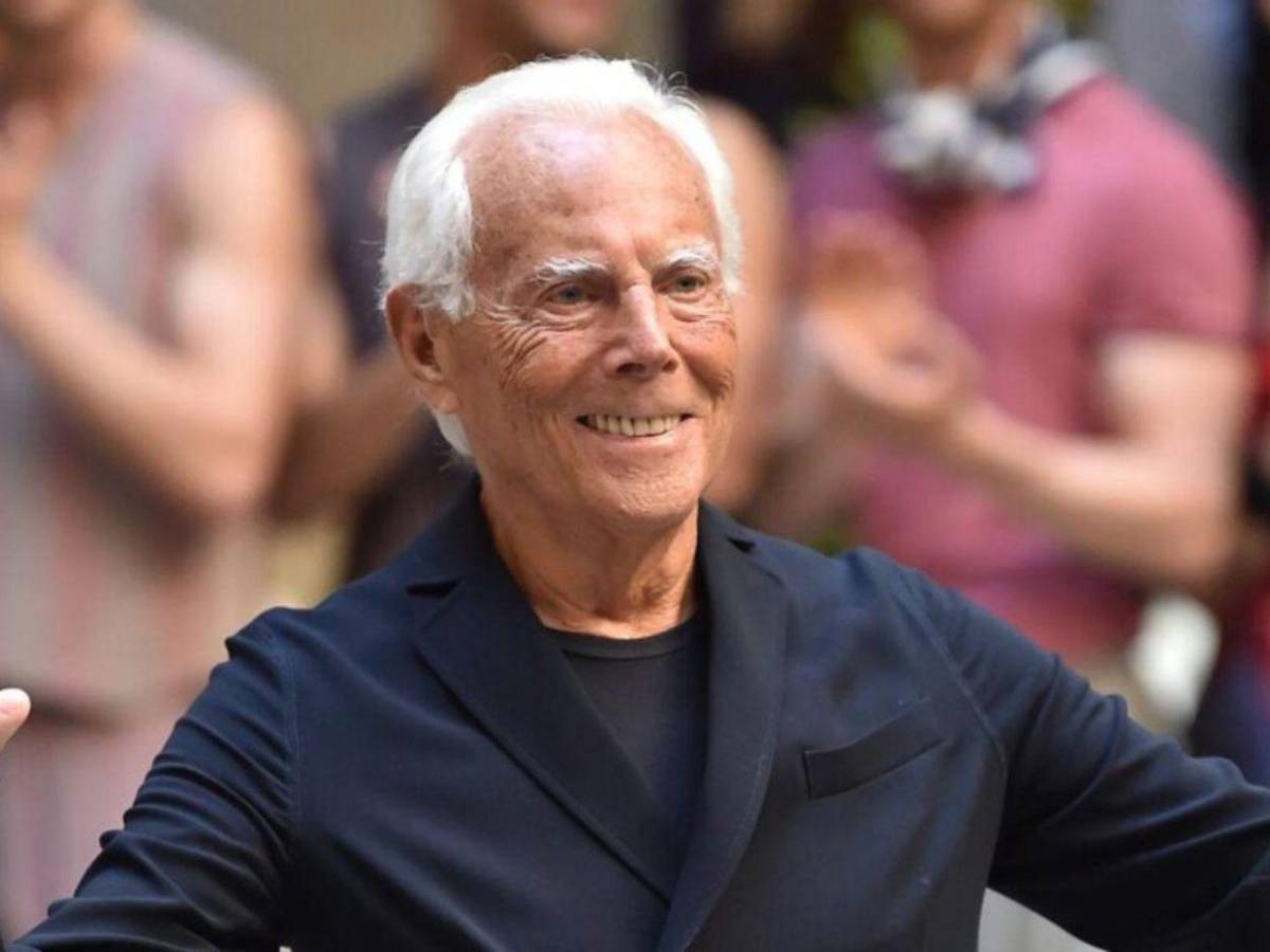 Un revolucionario de la moda: Giorgio Armani, ícono que vistió a estrellas y presidentes