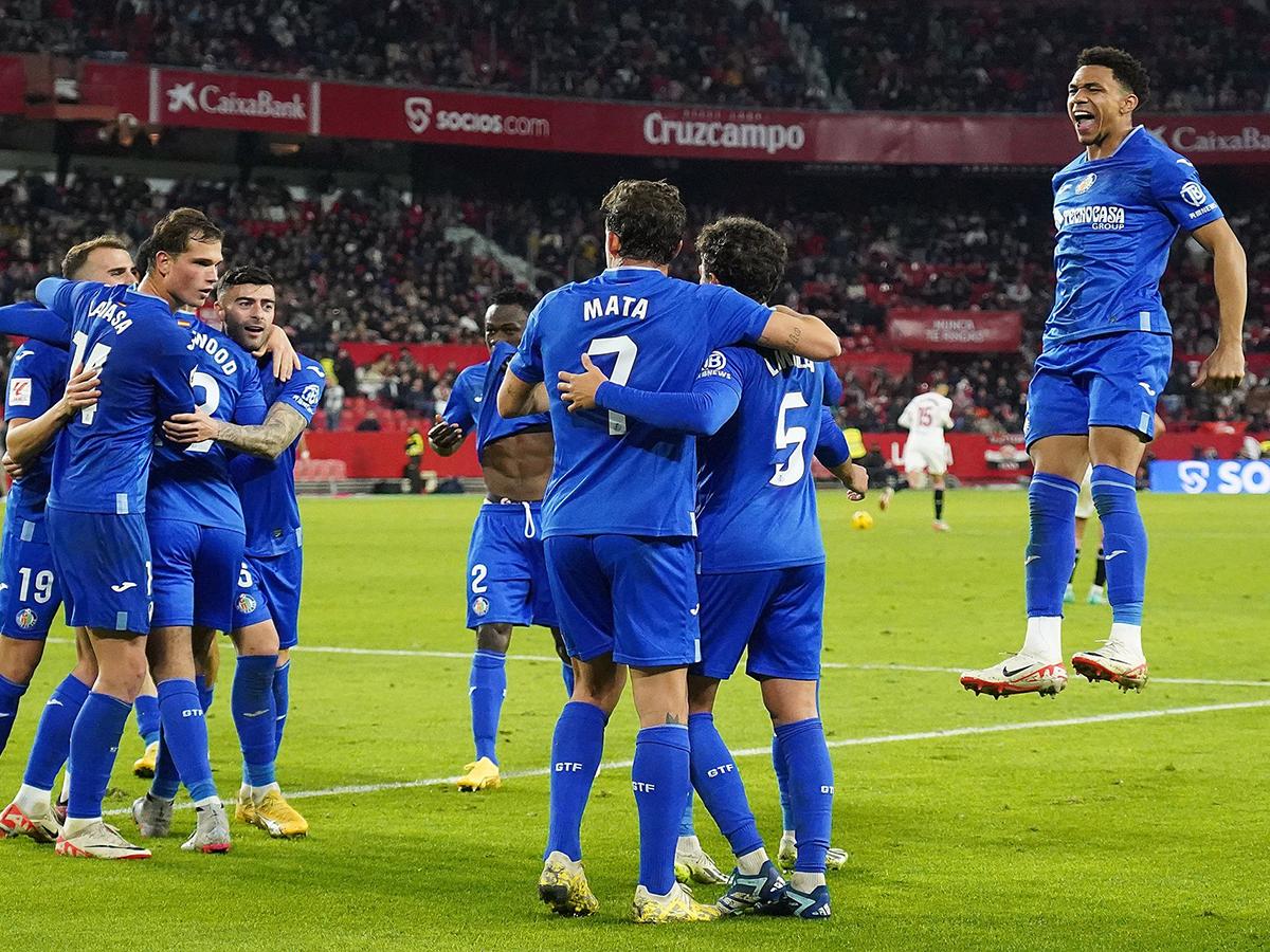 ¿Y Choco Lozano? Getafe golea al Sevilla y se acerca a puestos europeos