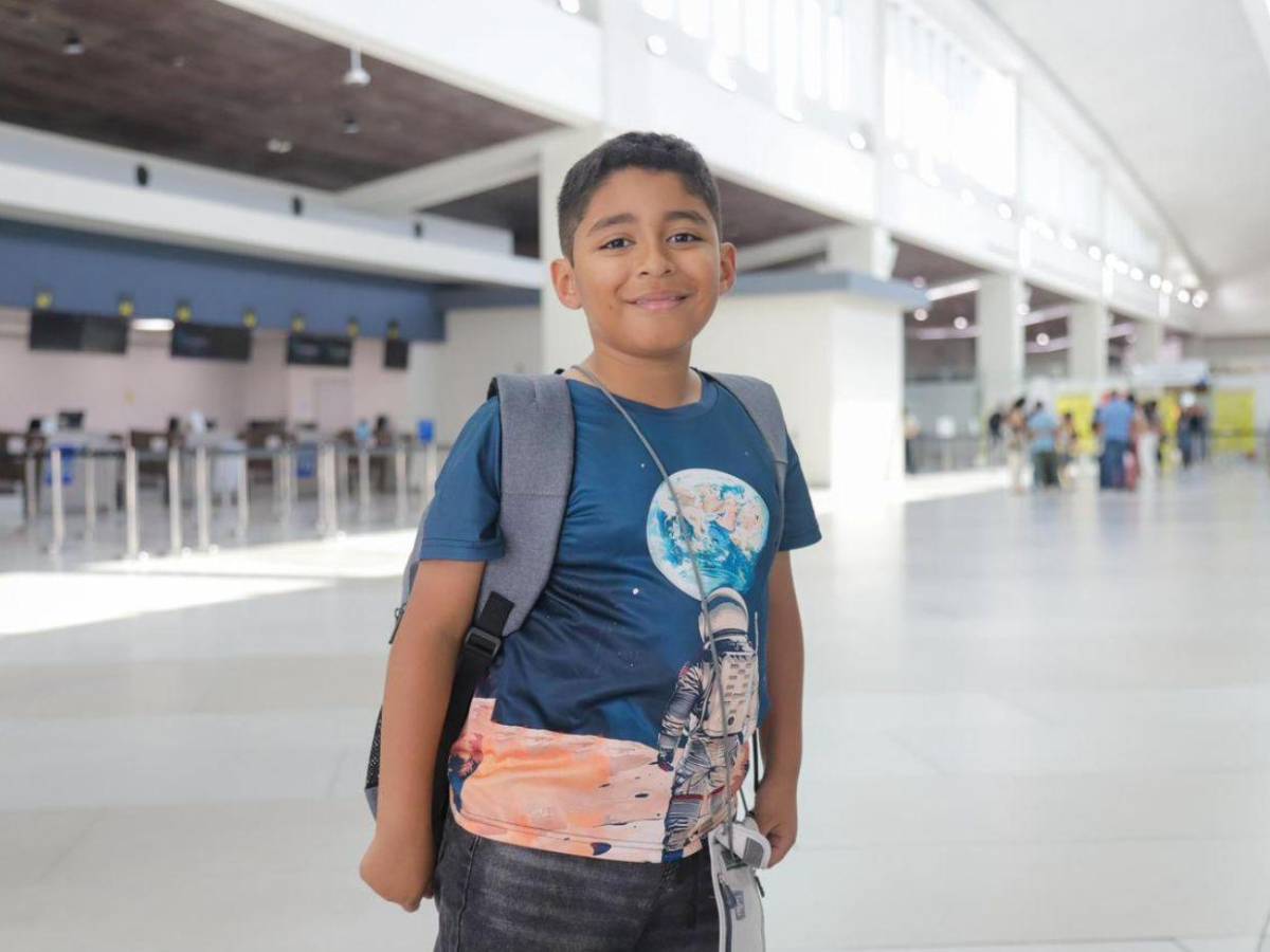 André Mejía, el niño de 10 años que representará a Honduras en campamento de la NASA