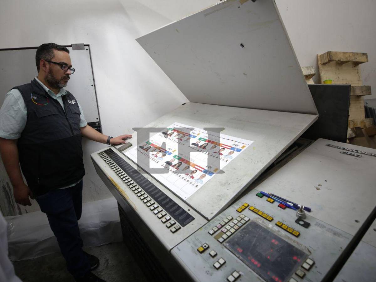 Así luce la papeleta con la que Honduras elegirá nuevo gobierno este 30 de noviembre