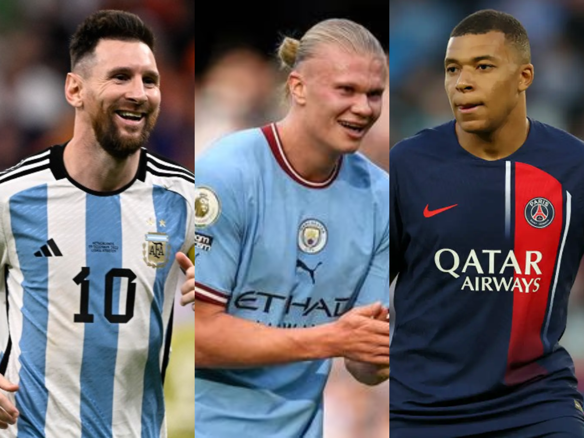 Messi, Haaland y Mbappé, entre los nominados al Balón de Oro