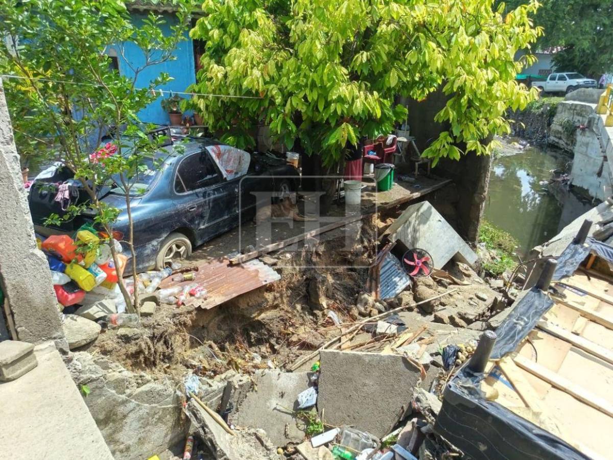 Desastre: así quedó San Pedro Sula ante las lluvias e inundaciones