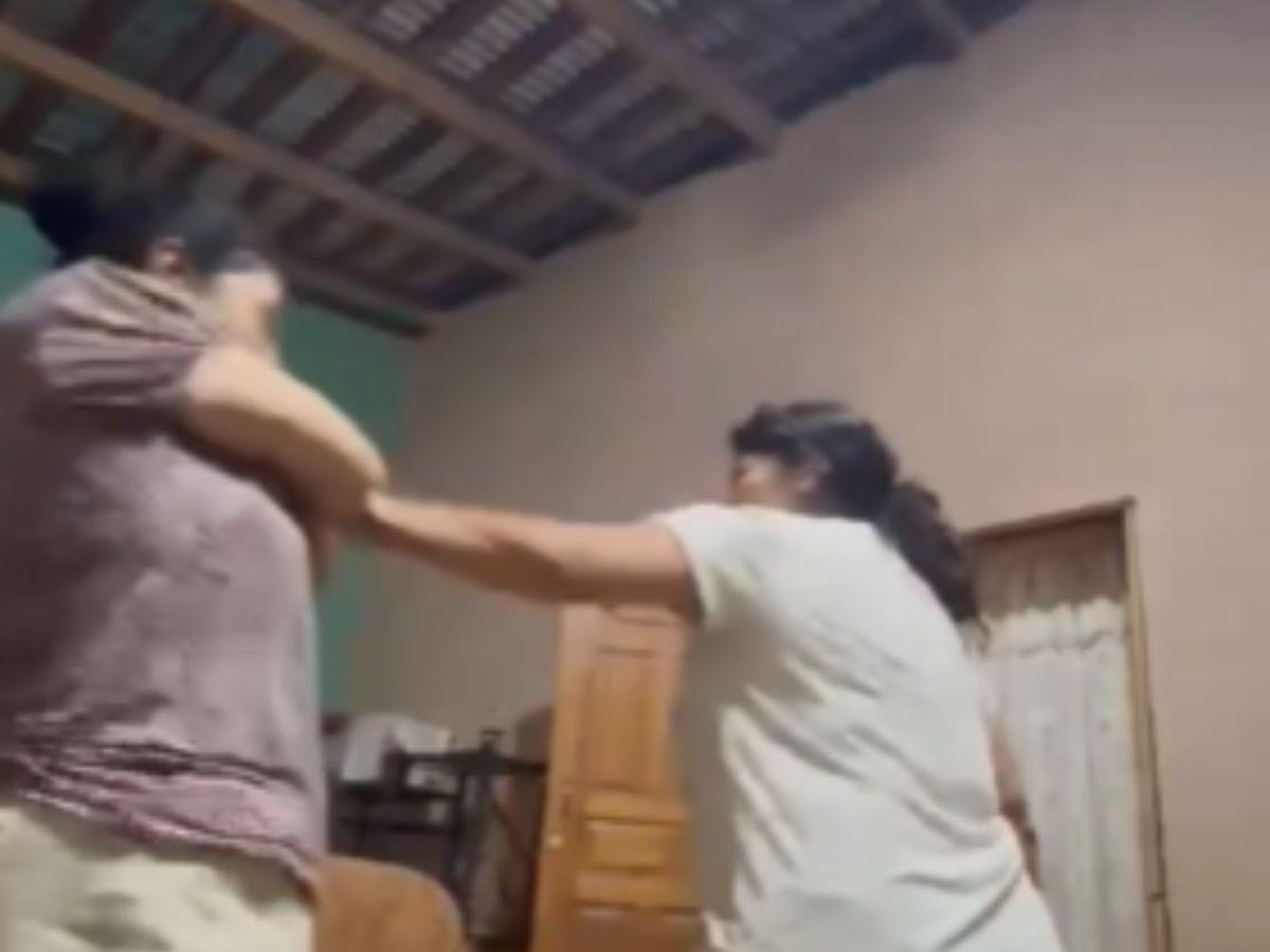Insultó y agredió a su madre: Capturan a mujer tras video viral en Teupasenti, El Paraíso