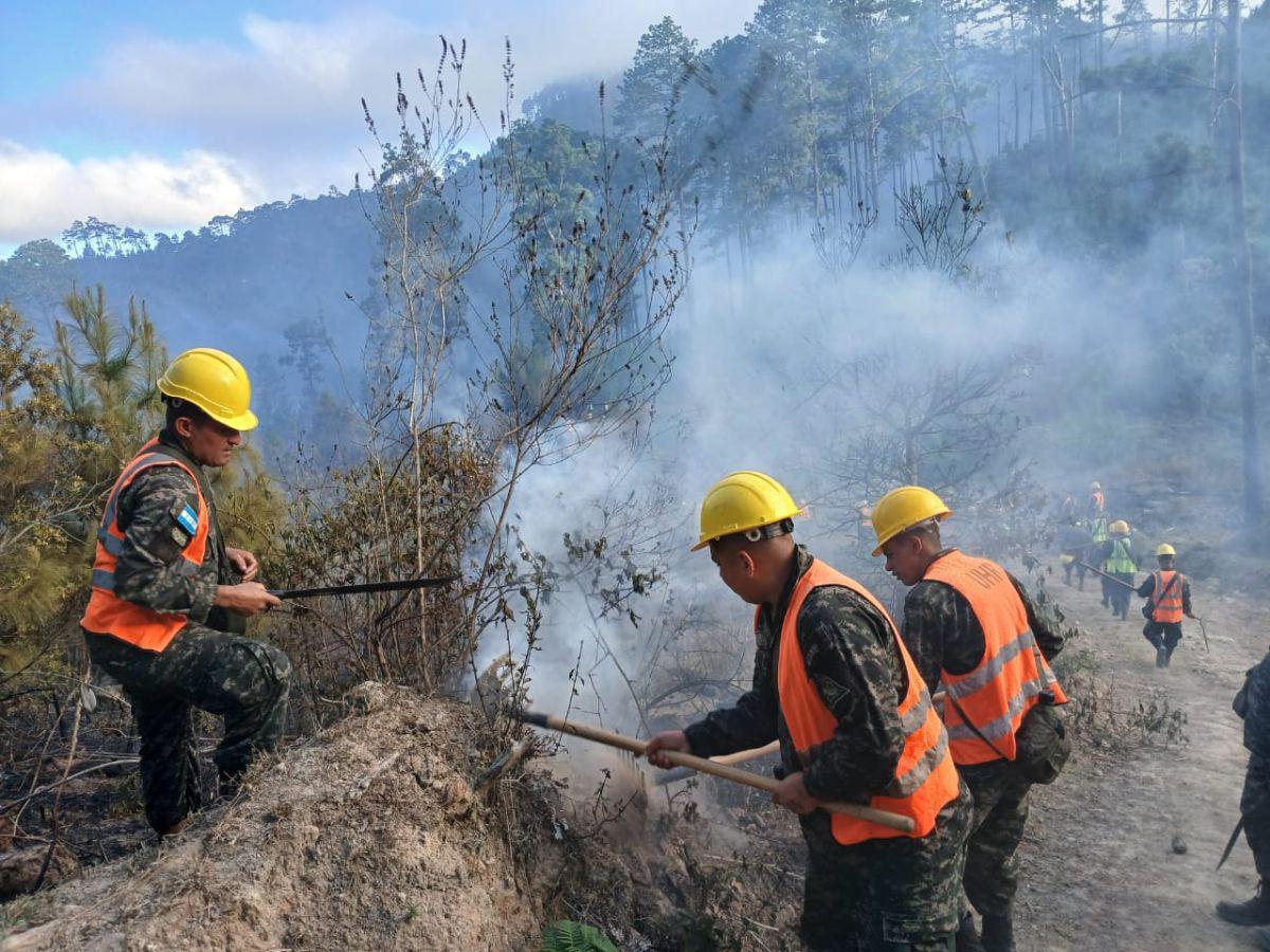 ¡Arde en llamas Triquilapa! El fuego devora uno de los pulmones de Tegucigalpa