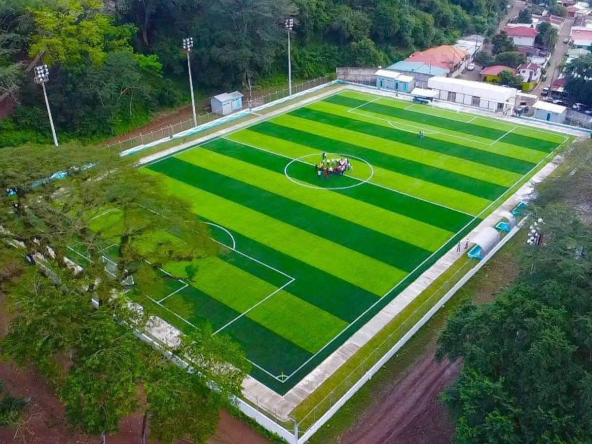 Así es el nuevo estadio hondureño que albergará partidos de fútbol profesional