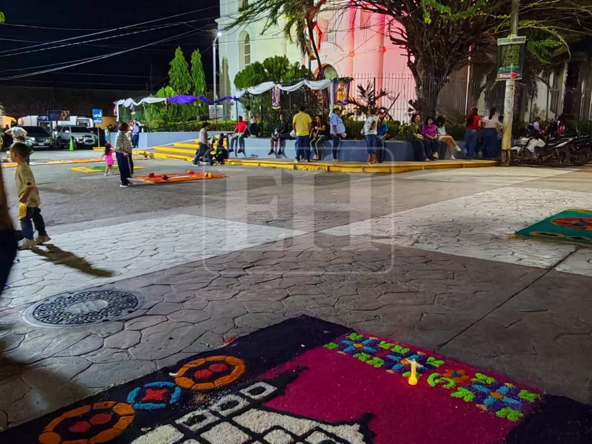 Las imágenes del Santo Entierro en Choluteca, jornada de fe y tradición