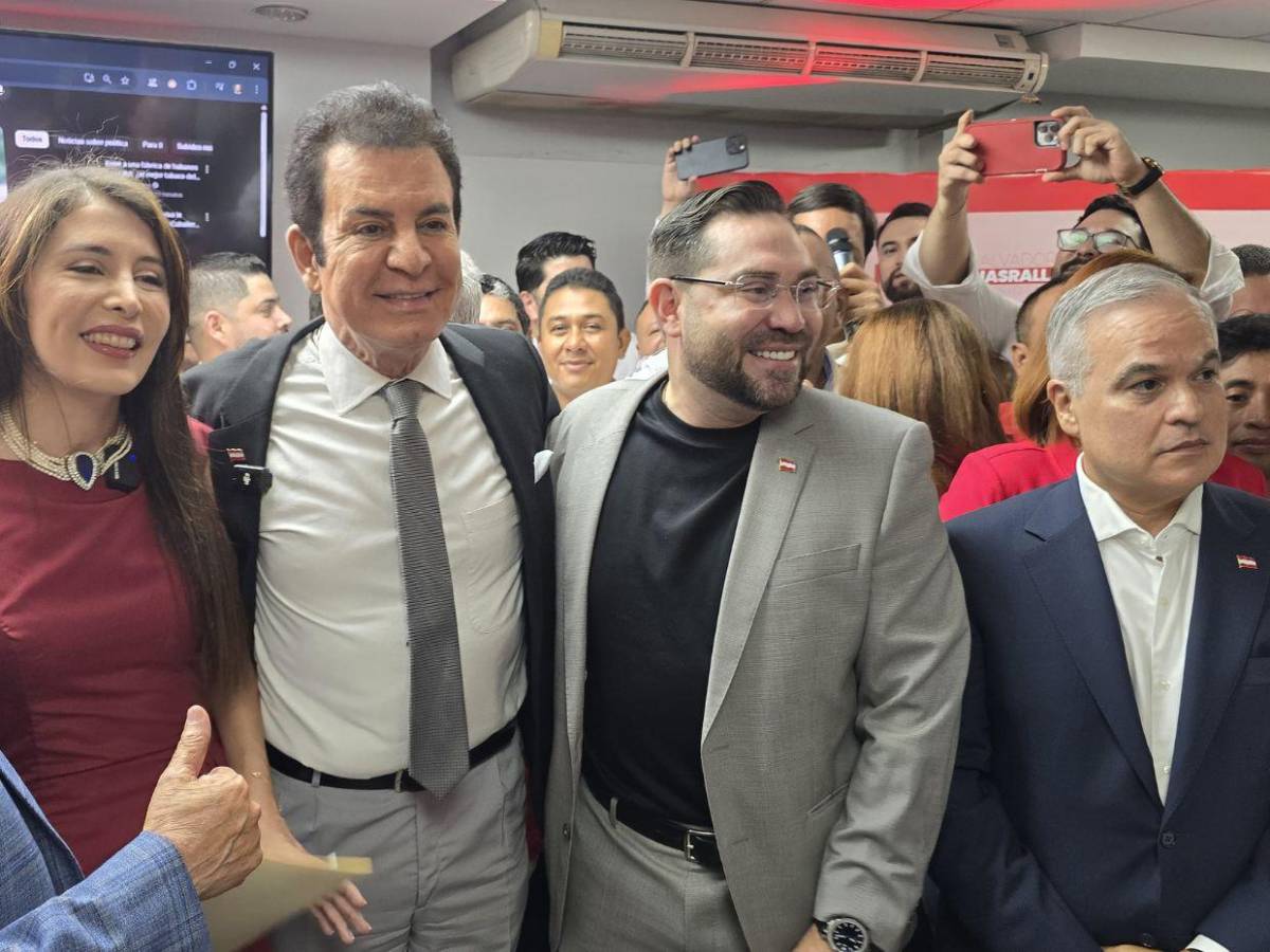 Nasralla y Cálix unen fuerzas del Partido Liberal de cara a elecciones generales