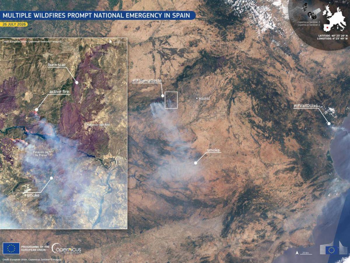 160 kilómetros de destrucción: el paisaje negro del peor incendio de la historia de España