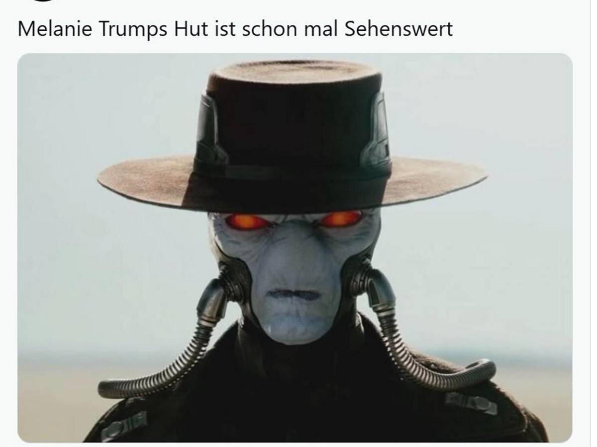 Los memes que dejó el sombrero “antibesos” de Melania Trump