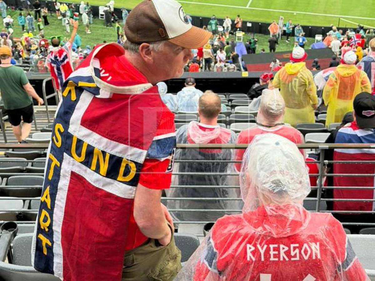 Unidos por el amor, divididos por la pasión: Él apoya a Senegal y ella a Noruega
