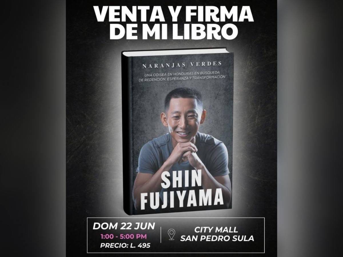 Naranjas verdes, el libro que revela los éxitos y retos de Shin Fujiyama