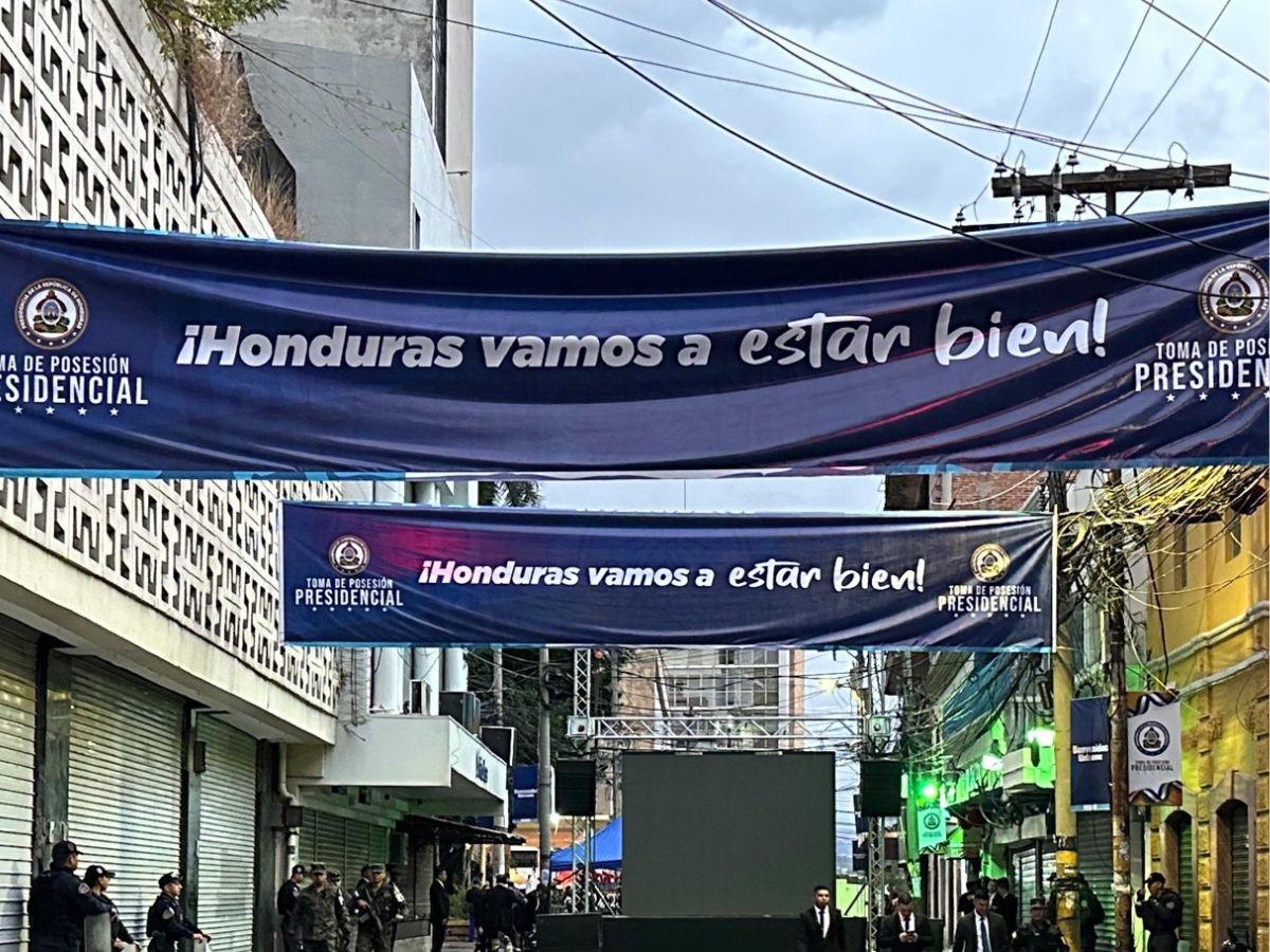 “Honduras vamos a estar bien”: así amaneció el Centro previo a toma de posesión de Asfura