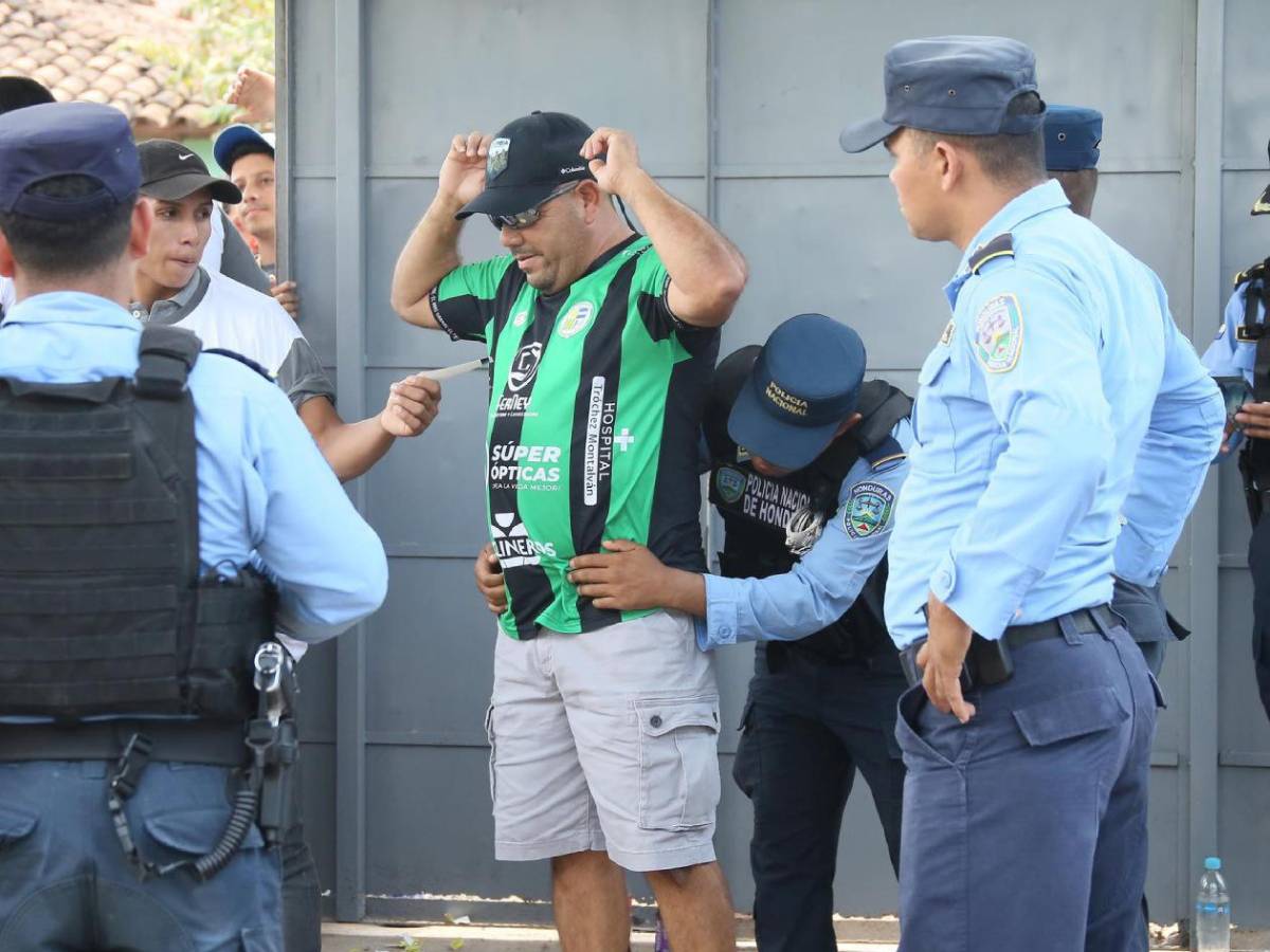 ¿Quién es la hermosura que robó suspiros? El ambientazo en partido por el descenso en Olancho