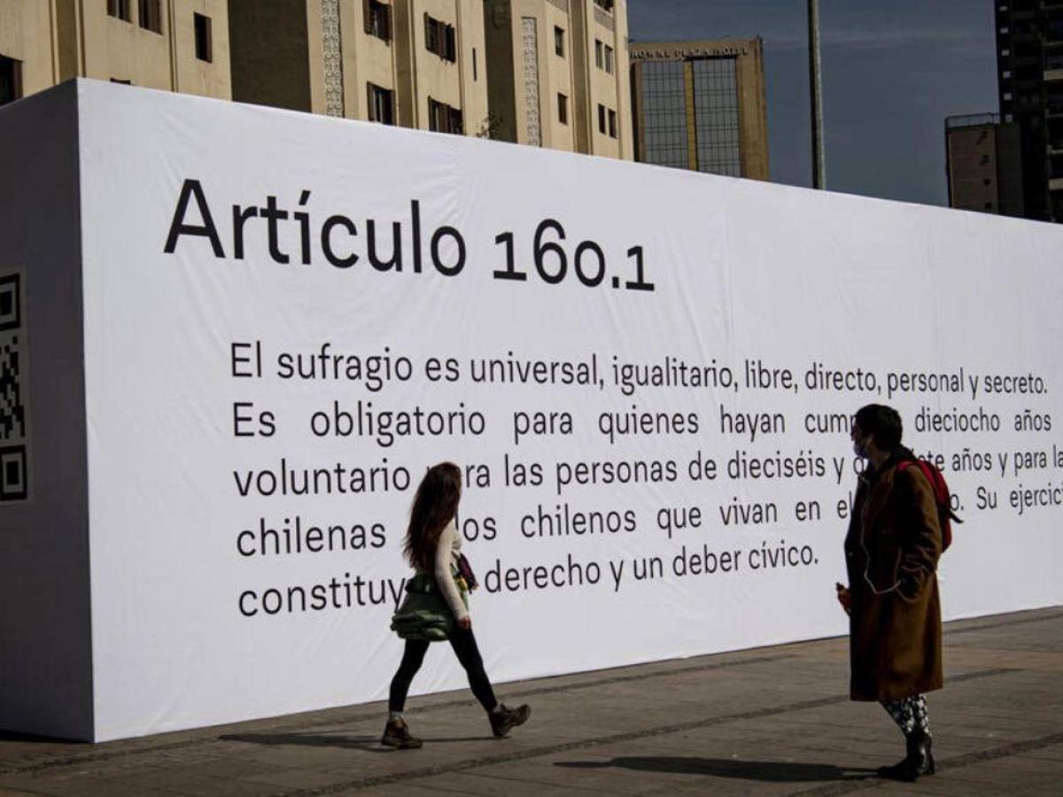 A una semana del plebiscito en Chile, encuestas apuntan a rechazo de nueva Constitución