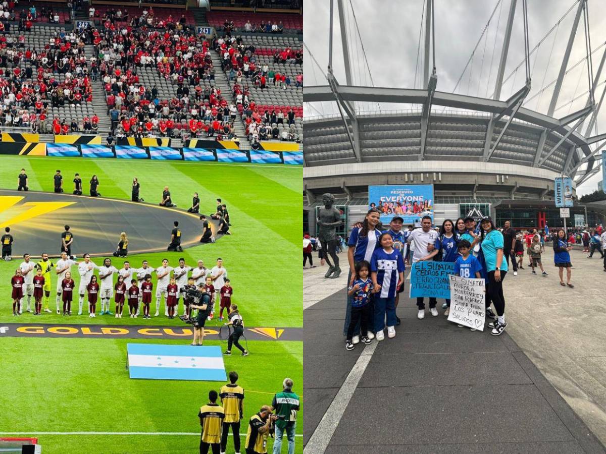 ¿Te lo perdiste? Así fue la salida de Honduras a la cancha frente a Canadá en la Copa Oro ¿Te lo perdiste? Así fue la salida de Honduras a la cancha frente a Canadá en la Copa Oro