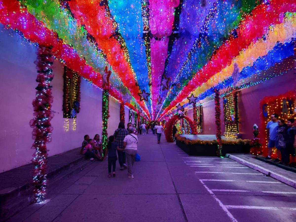 Luces, tradición y magia: Comayagua ya está en modo navideño