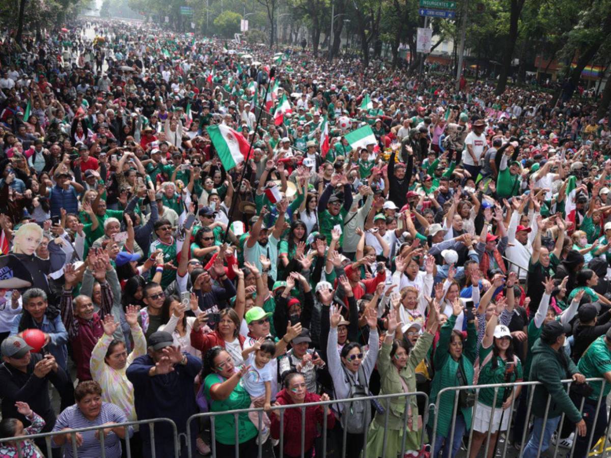México hace historia: CDMX rompe récord de la ola humana rumbo al Mundial 2026