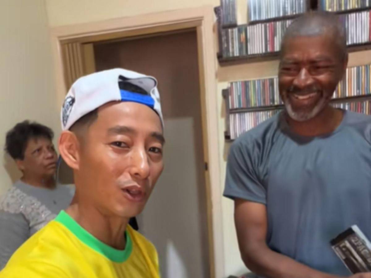 Así fue el emotivo reencuentro de Shin Fujiyama y su familia adoptiva en Brasil