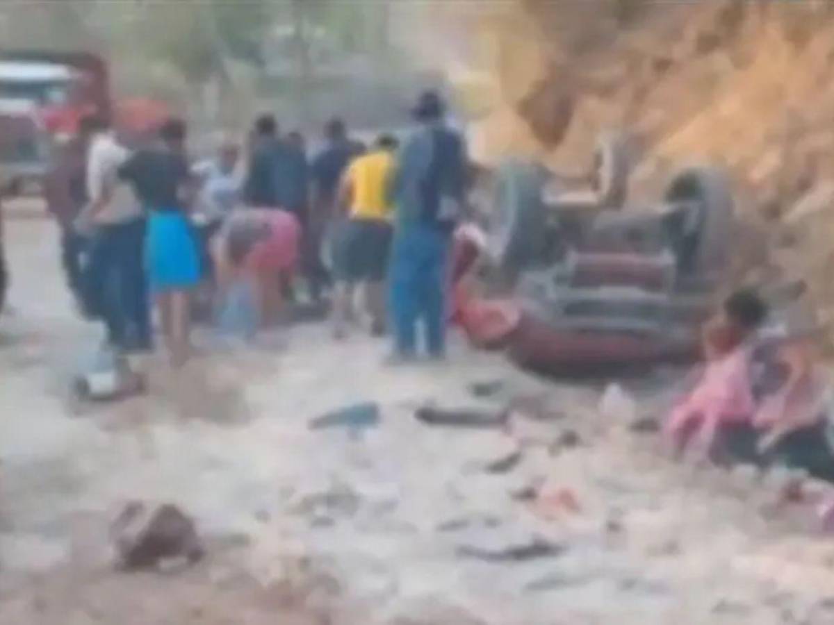 Vivian Rodas, la pequeña que murió tras accidente vial en Linaca, Choluteca
