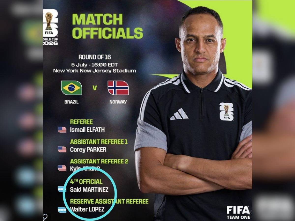 ¿Saíd fuera? Esto es lo que sabe de los árbitros descartados para el resto del Mundial 2026