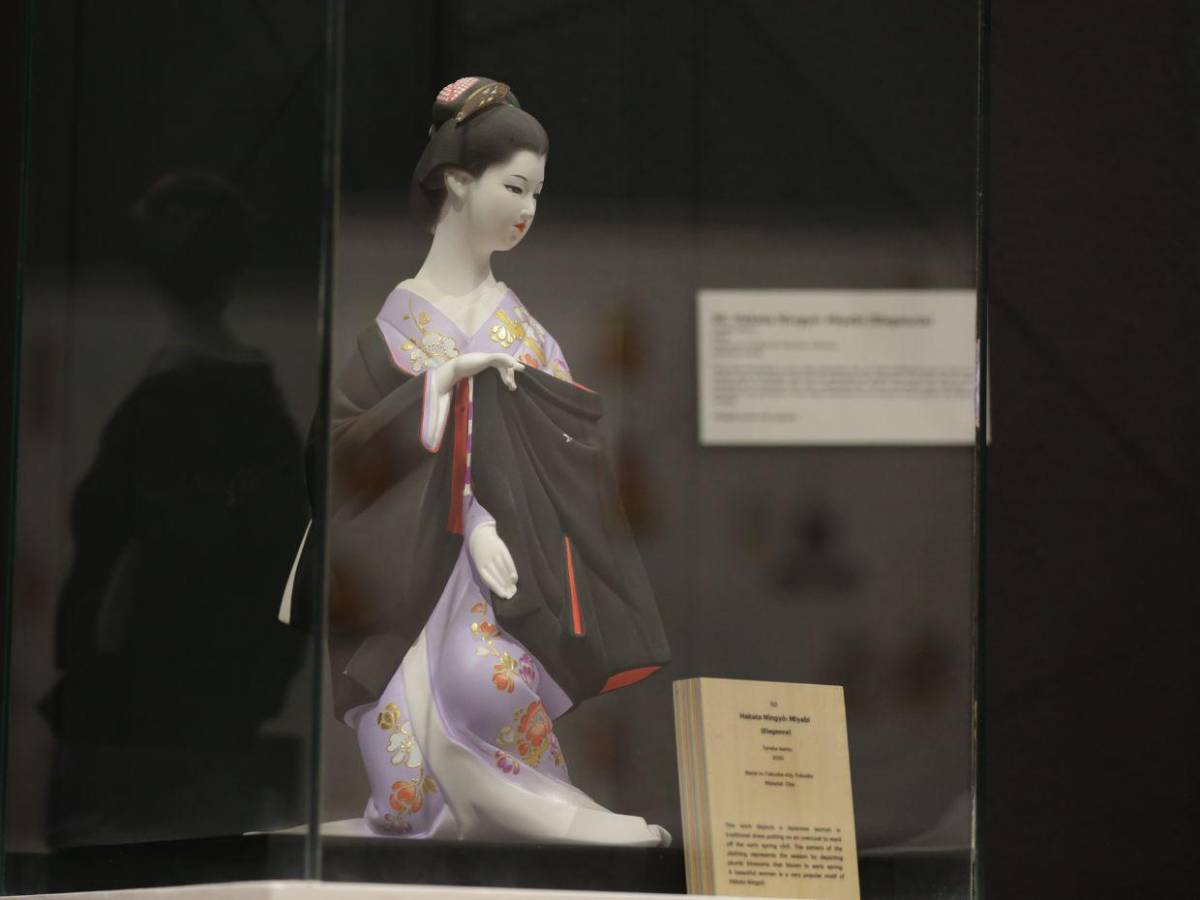 Exposición de muñecas  japonesas en Tegucigalpa