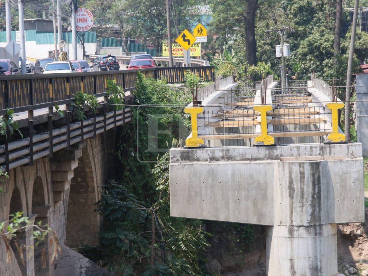 Así avanzan los trabajos de ampliación del puente de Germania