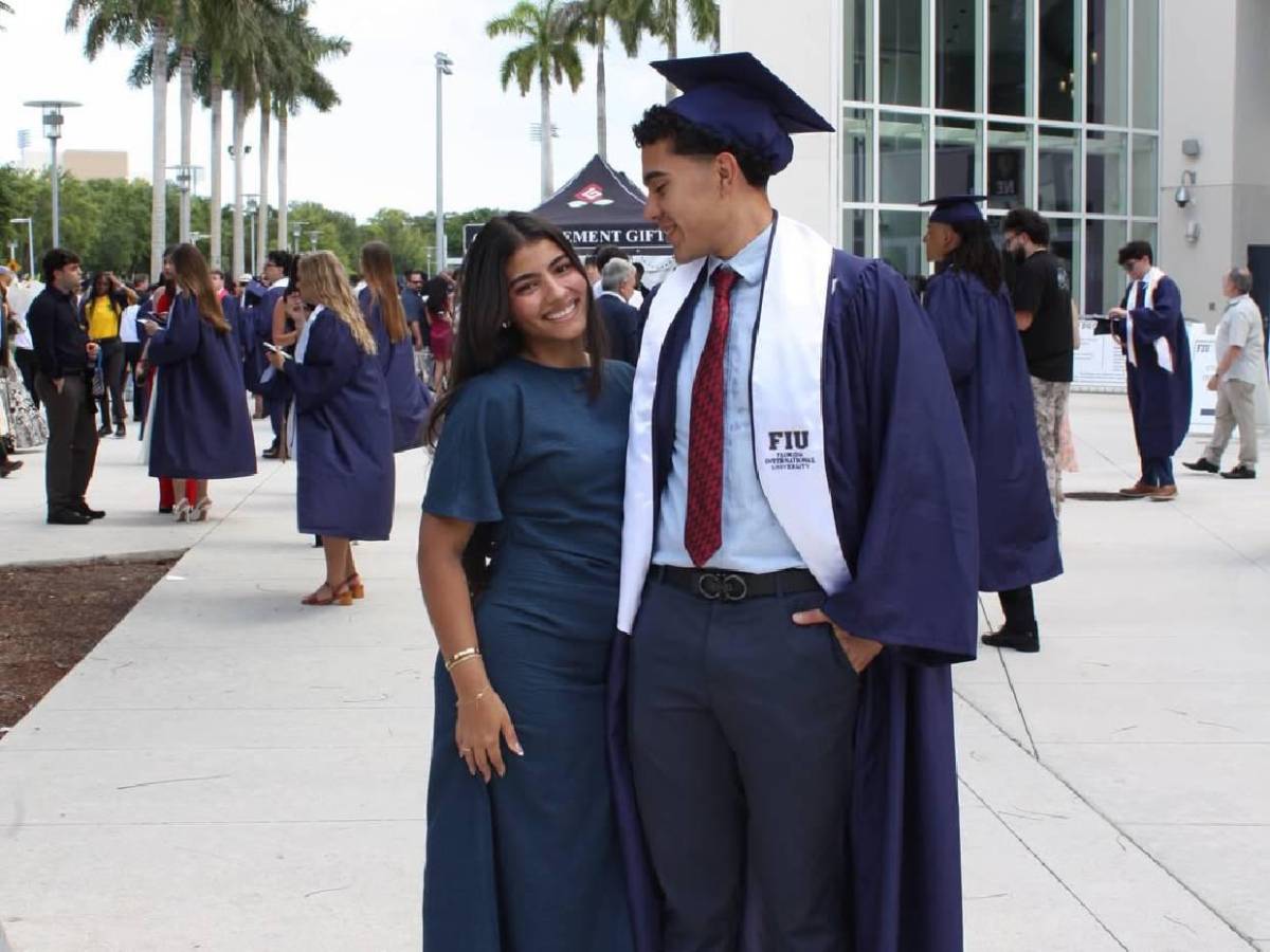 Jugador de Motagua se graduó de la universidad en Estados Unidos: Así lo celebraron