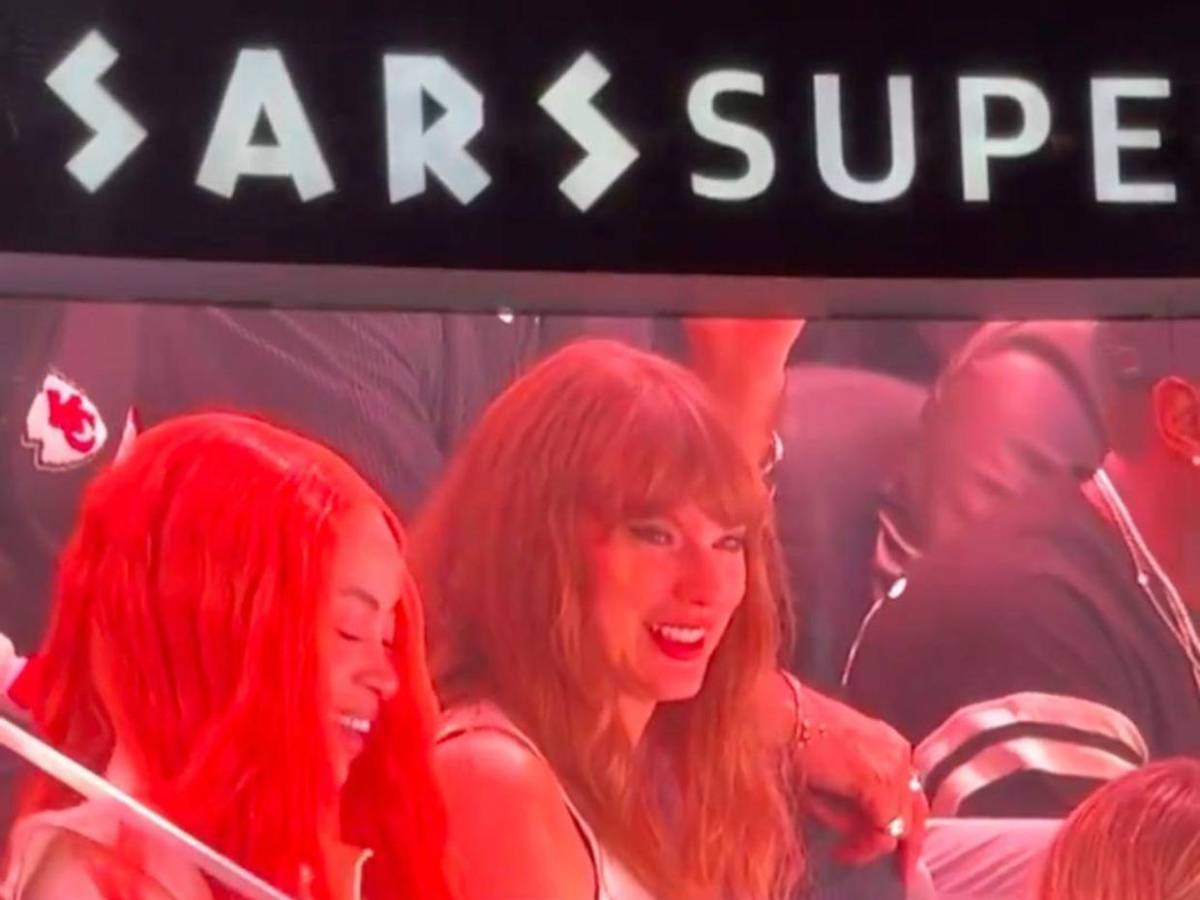 Así fue la reacción de Taylor Swift tras abucheos en Super Bowl 2025