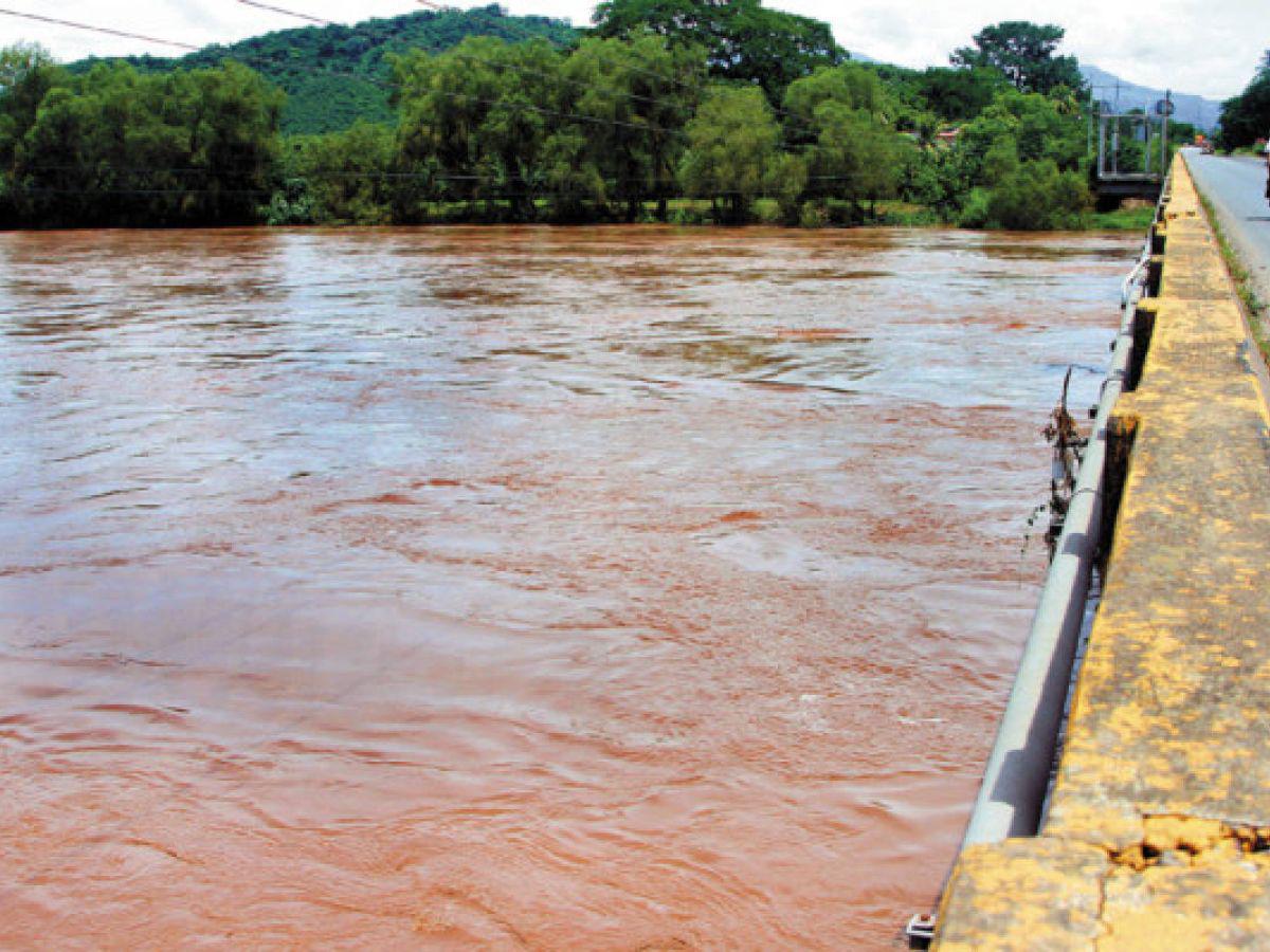 Alerta verde en municipios aledaños al río Ulúa, en el Valle de Sula